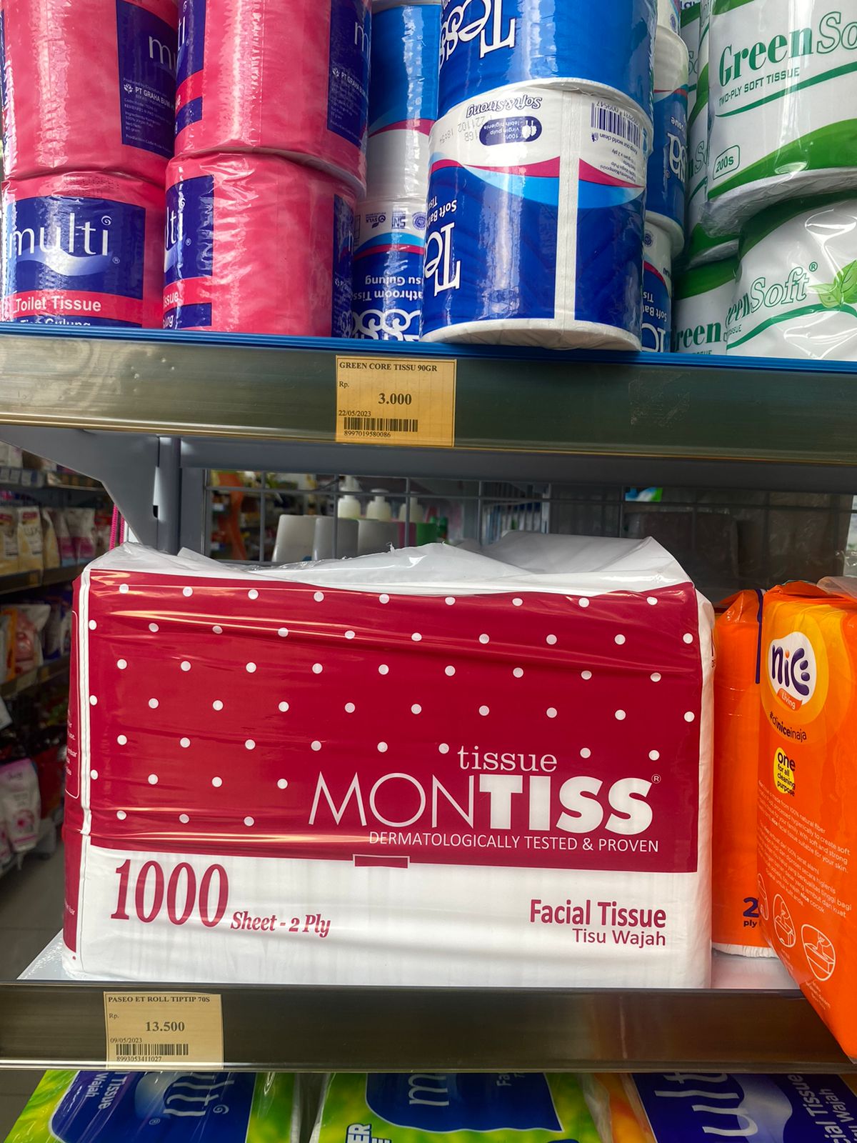 MonTiss 1000 lembar
